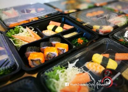 ร้านอาหารญี่ปุ่นขายข้าวกล่องเบนโตะใกล้ฉัน abushi halal halalfoodbangkok