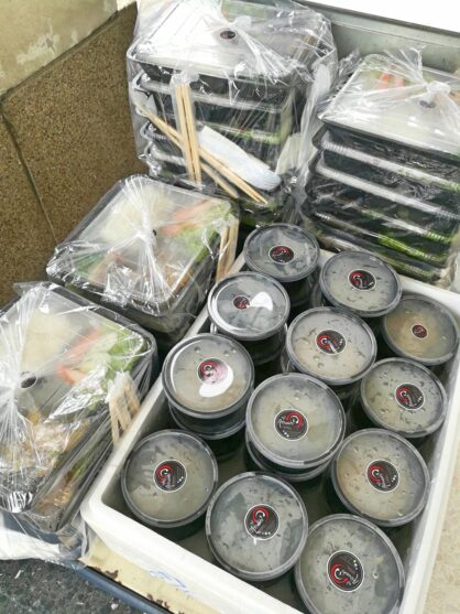 เบนโตะสำหรับการประชุม สัมมนา ที่กระทรวงสาธารณสุข ฝ่ายต่างประเทศ