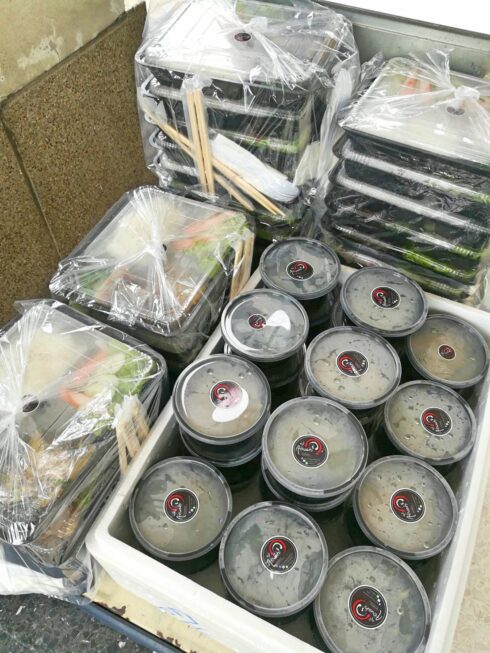 เบนโตะสำหรับการประชุม สัมมนา ที่กระทรวงสาธารณสุข ฝ่ายต่างประเทศ