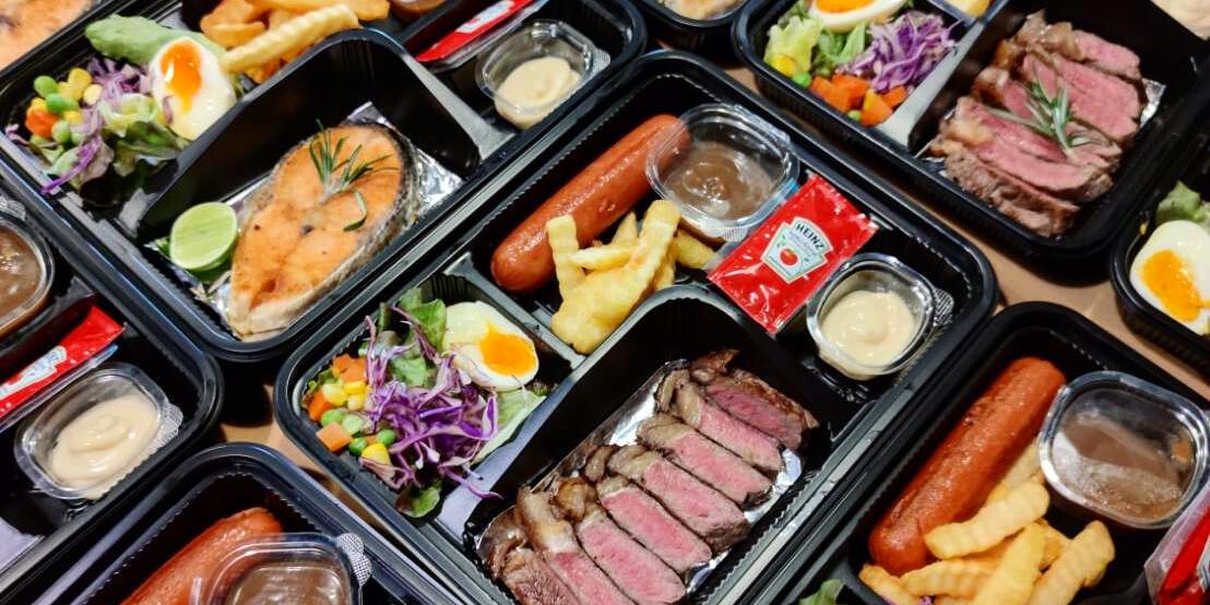 คณะทันตแพทย์มหิดล ไว้วางใจใช้บริการจัดเลี้ยงชุดอาหาร Bento สเต็กเนื้อ