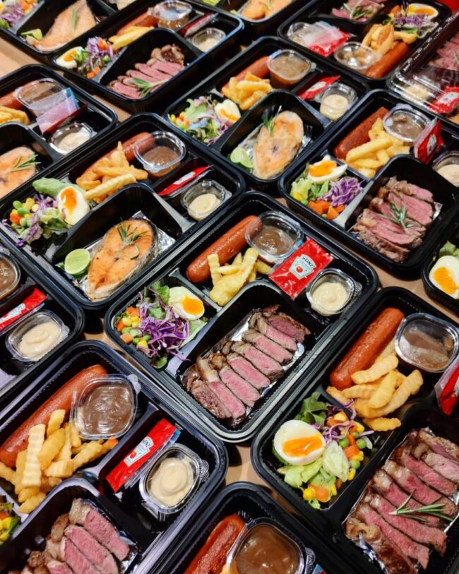 คณะทันตแพทย์มหิดล ไว้วางใจใช้บริการจัดเลี้ยงชุดอาหาร Bento สเต็กเนื้อ