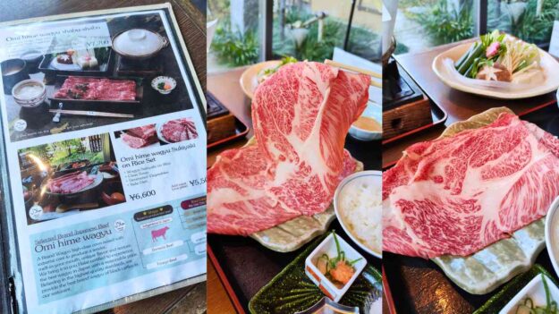 YOSHIYA Kyoto Arashiyama Halal Omi hime Wagyu