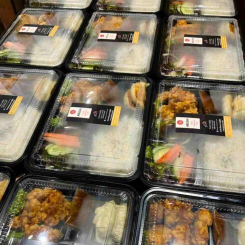 ข้าวกล่อง bento พร้อมส่งในกรุงเทพ
