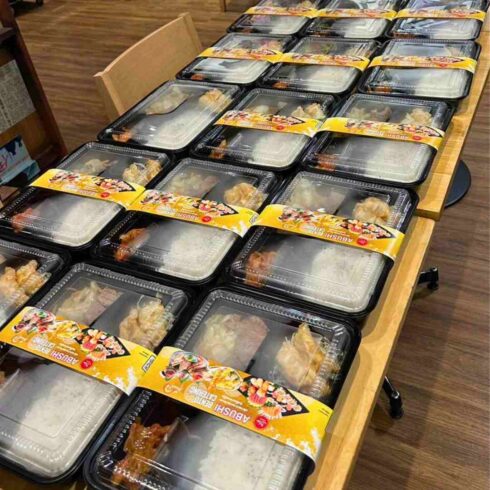 อาหารกล่องเบนโตะพร้อมส่งสำหรับออฟฟิศ