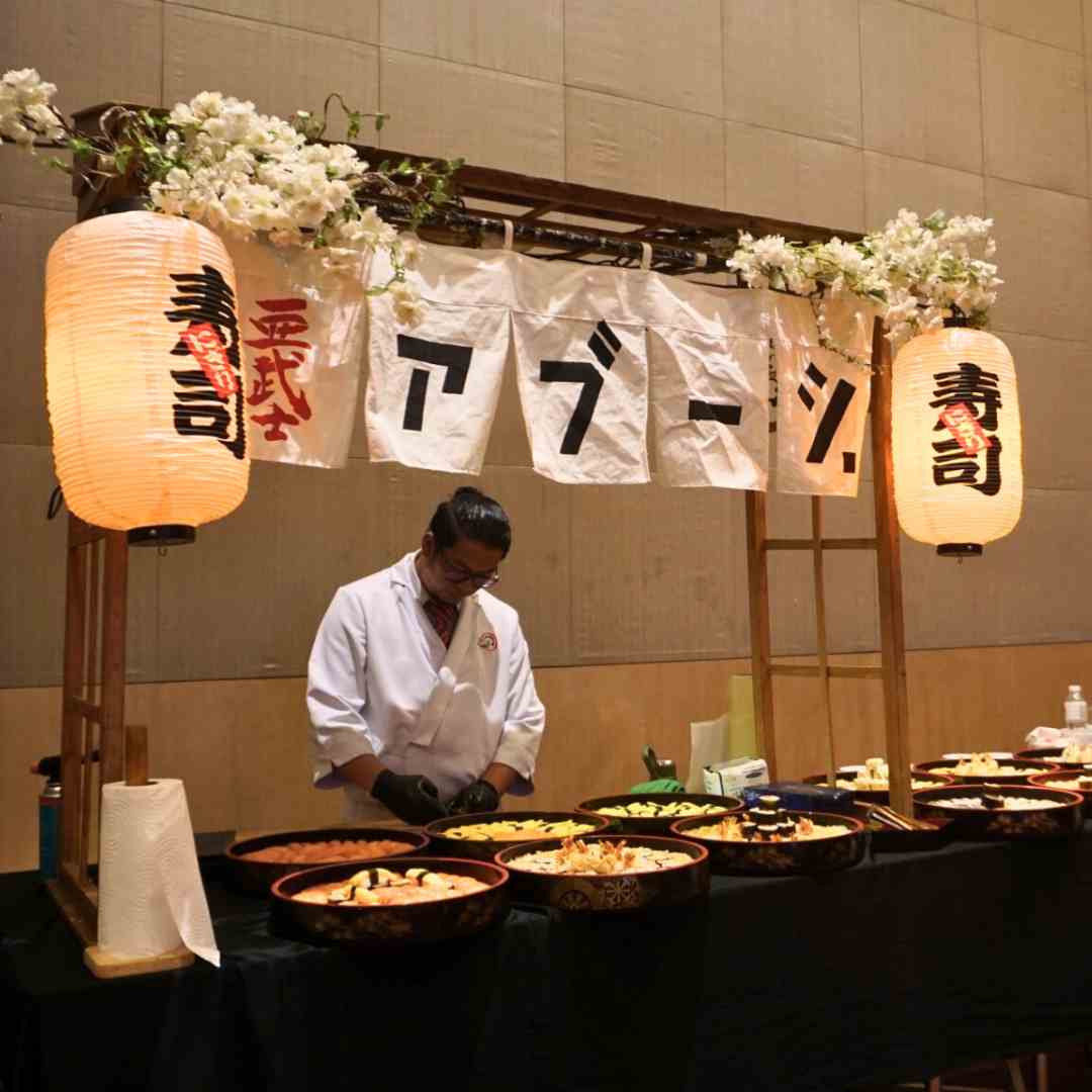 ซุ้มอาหารงานแต่ง ซุ้มอาหารญี่ปุ่น ซุ้มอาหารงานแต่ง ซุ้มอาหารญี่ปุ่น