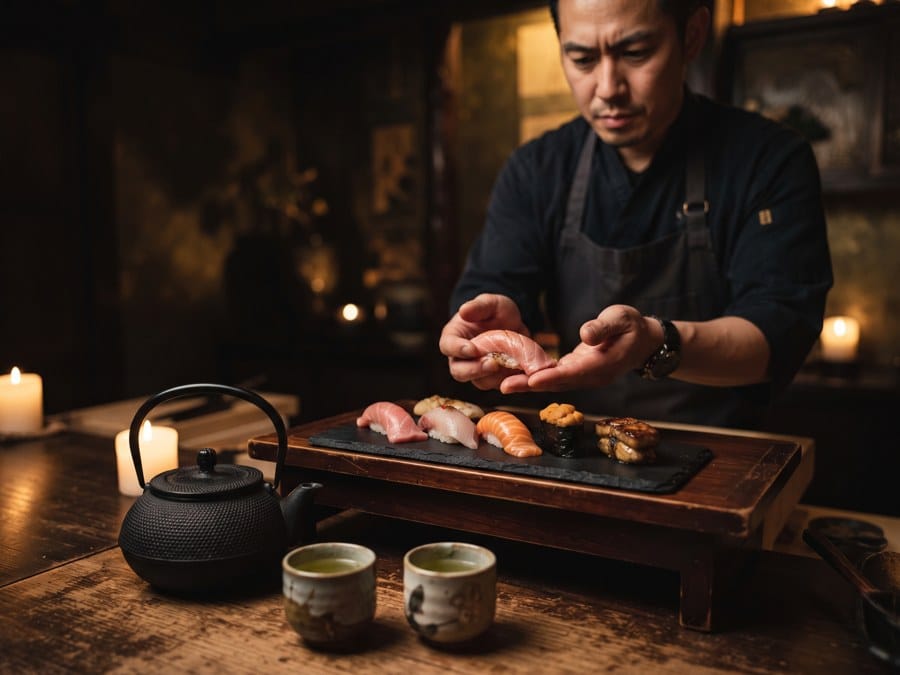 Omakase House Birthday เชฟปั้นซูชิสดถึงบ้าน วันเกิด